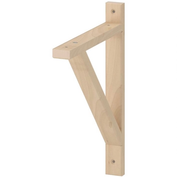 Ikea Ekby Valter shelf brackets x 4 new, sold as a set - Picture 1 of 8